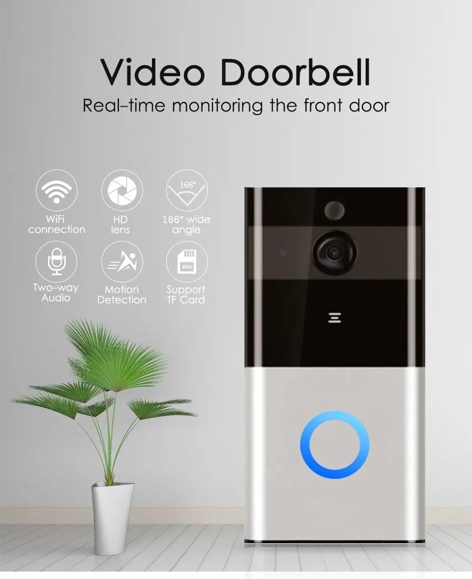 Smart Wi-Fi Video Doorbell | front side