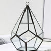 Pyramid Diamond Hanging Terrarium Elegant Glass Vase for Succulents and Miniature Gardens Mazallz