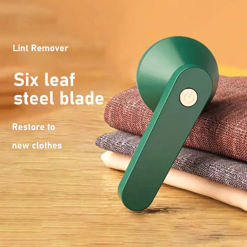 Electric Portable Lint Remover | back side 