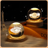 3D Galaxy Crystal Ball Lamp- LED Night Light, Starry Galaxy Decor