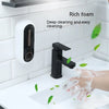 Automatic Wall-mounted Touchless Soap Dispenser on the wall by the sink 