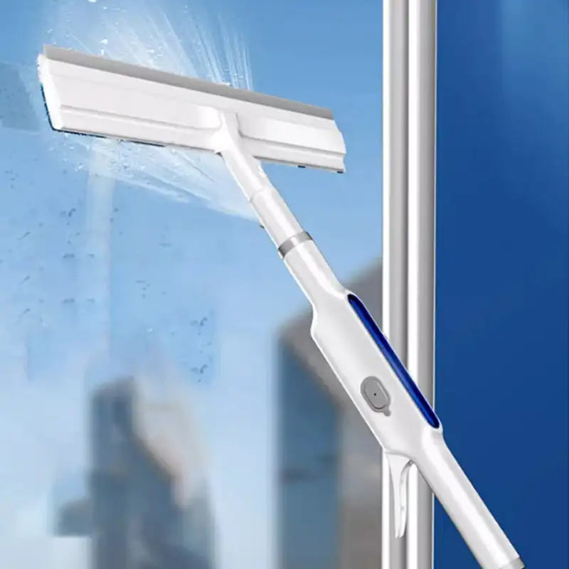 Squeegee For Window Cleaning With Spray and Long Handle