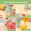 4 In 1 Handheld Vegetable Cutter | showing 4 different ways of cutting stuff 