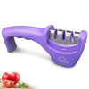 Professional Kitchen Knife Sharpener Mazallz | color purple