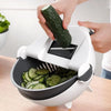 9 in 1 Multifunctional Vegetable Cutter With Drain Basket | Slicing cucumbers 