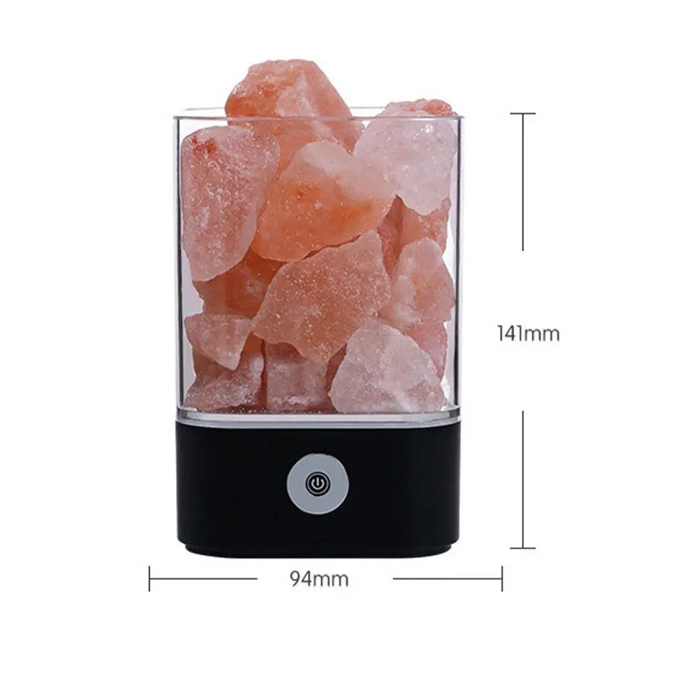 Himalayan Salt Lamp- dimensions of the lamp