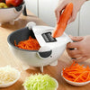 9 in 1 Multifunctional Vegetable Cutter With Drain Basket | cutting carrot 