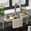 Kitchen Space Aluminum Sink Drain Rack Mazallz